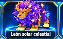 León solar celestial, mascota de Steal An Egg