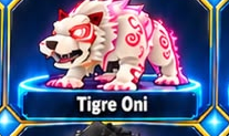 Tigre Oni, mascota de Steal An Egg