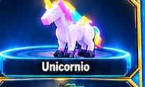 Unicornio, mascota de Steal An Egg