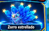 Zorro estrellado, mascota de Steal An Egg