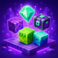 Arte de bloques inspirado en Roblox